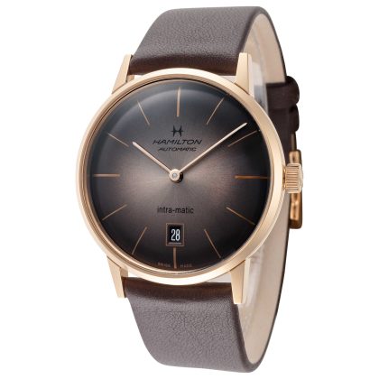 Hamilton American Classic Automatic Brown Dial Men's Watch | Buy Online in South Africa | Noak