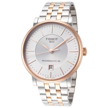 Tissot Carson 40mm Silver Dial Men's Automatic Watch | Buy Online in South Africa | Noak