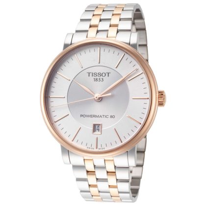 Tissot Carson 40mm Silver Dial Men's Automatic Watch | Buy Online in South Africa | Noak